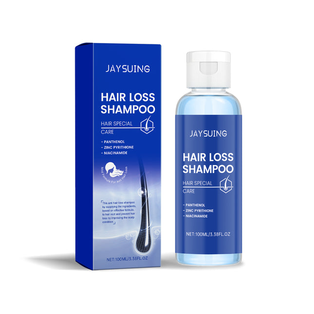 Jaysuing Copper Peptide Hair Care Shampoo Nourishes Scalp Hair Follicles Smooth Hair Roots Moisturizing Moisturizing Shampoo