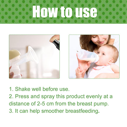 Wiieey Breast Spray Relieves Nursing Discomfort Repair Moisturizes Skin Breast Feeding Breast Care Spray