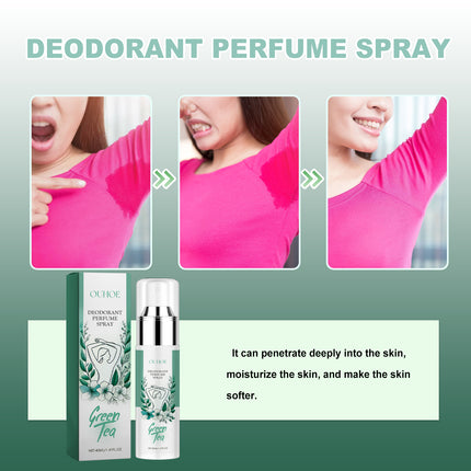 Deodorant Perfume Spray, Armpit Deodorant Light Deodorant Portable Spray