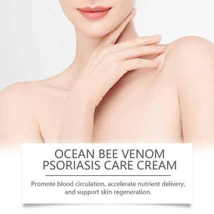 Wiyun Bee-Venom Cowhide Moss Care Cream, Relieve Hands And Feet Skin Itching Discomfort Moisturizing Skin Cooling Care Cream