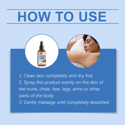Woodsleep Magnesium Spray Cedar Moisture Comfort Long-Lasting Fragrance Care Night Sleep Spray