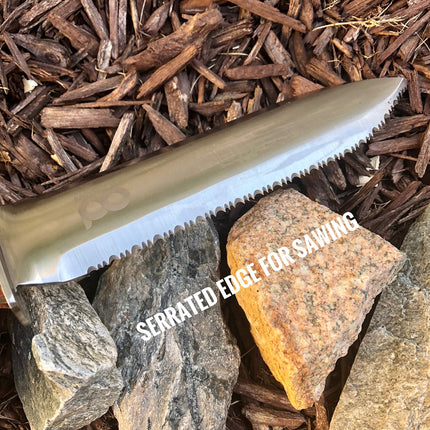 Hori Hori Full Tang Gardennig knife with Sharpening Tools