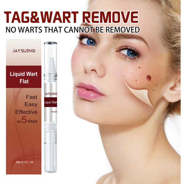 Jaysuing Wart Cream Pen, Skin Tags Gram Warts Fade Moles Corns Smooth Moisturizing Skin Repair