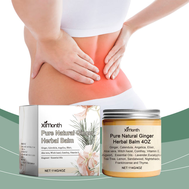 Ximonth Ginger Cream Herbal Cream Joint Knee Lumbar Leg Body External Massage Cream