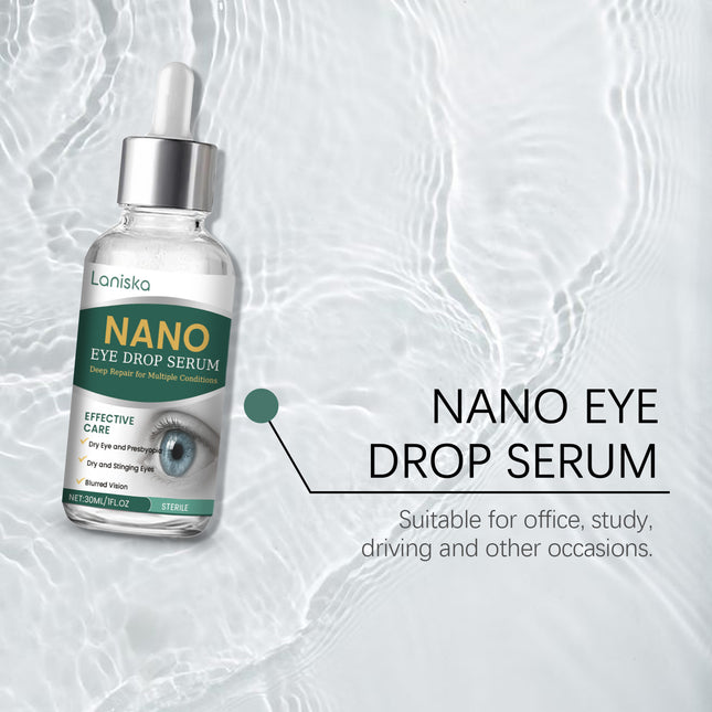 Laniska Soothing Eye Drops, Relieve Eye Discomfort, Gently Moisturize And Improve Dryness. Daily Eye Care