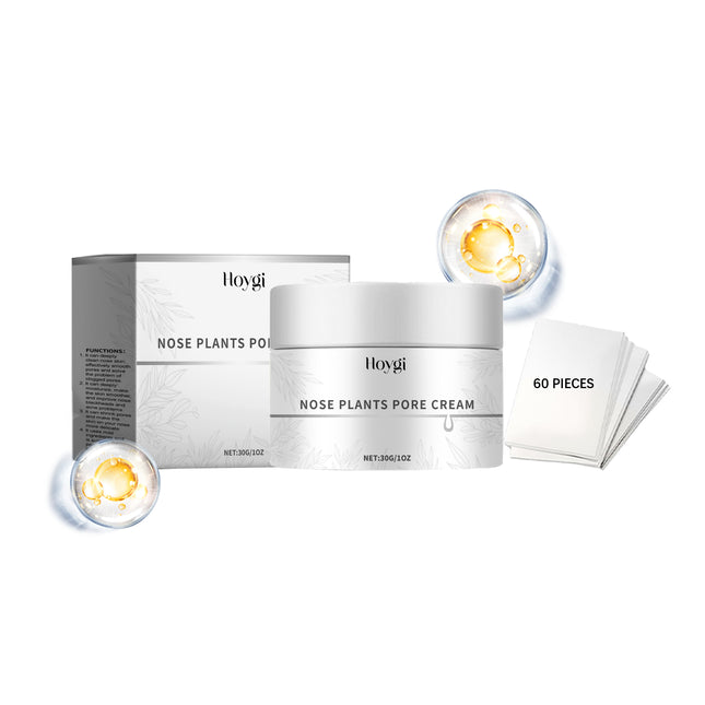 Hoygi Blackhead Nose Mask Facial Cleansing Nose Blackhead Acne With Large Pores Improves Skin Cleansing Nose Mask