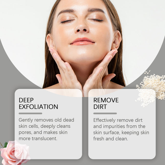 WoodSleep Facial Scrub, Cleanses And Exfoliates The Skin With Mild Ingredients That Lighten The Ski