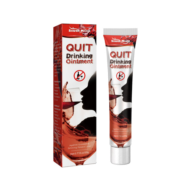 Quit Drinking Ointment, Relieve Hangover Nausea Fatigue Discomfort Topical Body Care Cream