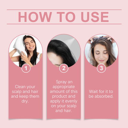 Hoegoa Hair Spray, Gentle Nourishing Scalp Moisturizing And Supple Improving Hair Condition Treatment Essence Spray