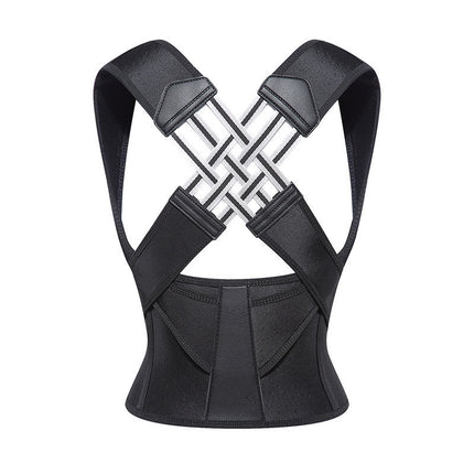Posture Corrector for Men and Women, Invisible Shoulder Opening Back Support Belt, Anti-Slouching Posture Brace, Back Alignment Belt