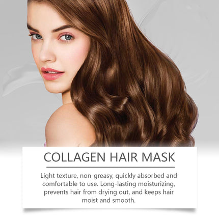 Wiyun Collagen Hair Care Mask Nourishes And Moisturizes Hair, And Moisturizes And Softens Hair