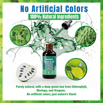 Sourhop dropsd liver cleansing with prickly fruit and lychee drops