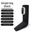 8190 Air Pressure Leg Massager (Single Leg, Black)