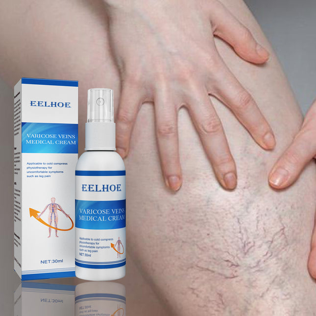 EELHOE Intravenous Massage Spray For Varicose Veins Relief And Earthworm Leg Blood Vessel Bulge Pain Spray