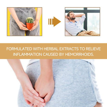 Hemorrhoid Treatment Spray, Relieve Swelling, Hemorrhoid Pain, Itching And Discomfort Meat Ball Care Spray