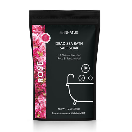 Dead sea rose bath salt soak with 21 minerals