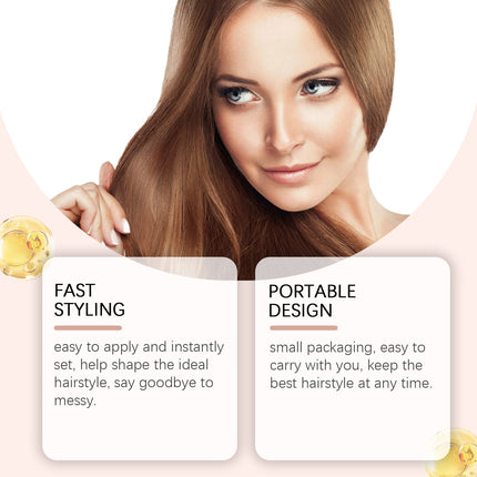 Hoegoa Gloss Wax Sticks Create A Shiny Look For Easy Washing And Keep Hair Fresh And Styling Wax