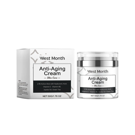 West&Month Moisturizing Face Cream Gently Moisturizes Facial Skin, Keeps Skin Elastic, Lightens Wrinkles, Moisturizes And Hydrates