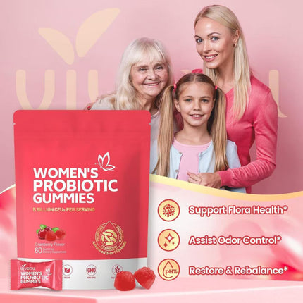 VivoNu 60 pieces of female probiotic gummies