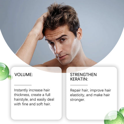 East Moon Men's Styling Volumizing Powder, Fluffy Hair Quality Control Oil Refreshing Hair Care Styling Hair Texture Powder