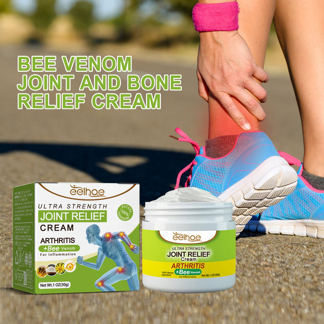 EELHOE Joint Relief Cream, Soothe Sore Joints Muscles Swollen Legs And Body Massage Treatment Cream
