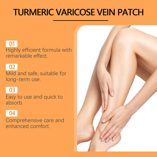Ximonth Leg Care Patch (Bag) Relieves Leg Discomfort And Protruding Blue Veins. The Gentle Formula Protects Leg Vitality