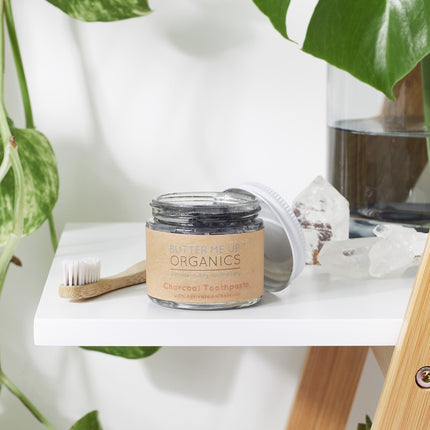 Organic Activated Charcoal Toothpaste / Whitening Toothpaste / Organic