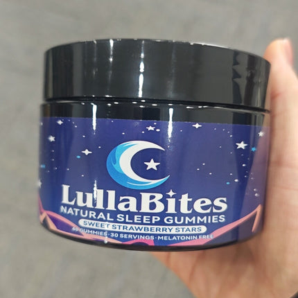 LullaBites Functional Gummies Star-Shaped Gummies