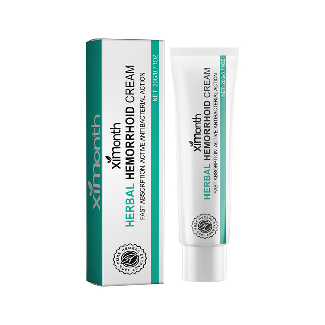 Herbal Hemorrhoid Cream, Relieve Perianal Itching Pain Discomfort Xiaozhi Xiaorou Ball Body Care Hemorrhoids Cream