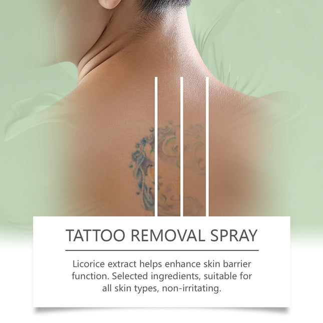 Eelhope Tattoo Cleaning Spray, Gentle Cleaning And Repair Moisturizing Body Skin Fade Mark Cleaning Agent