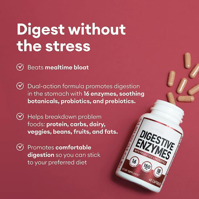 Gut Health Probiotic Capsules 60 Count