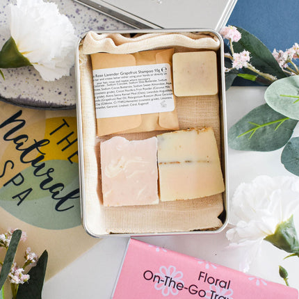 Citrus Mini Travel Wash Kit | Natural “On the Go” Shampoo,