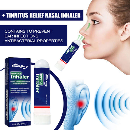 Tinnitus Relief Nasal Inhaler, Relieve Tinnitus Ear Back Ear Itching Ear Discomfort Soothing Care Nasal Inhaler