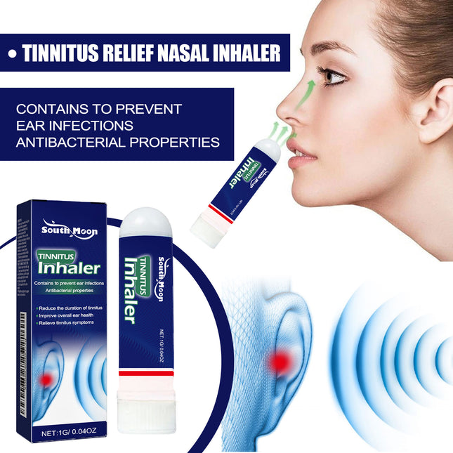 Tinnitus Relief Nasal Inhaler, Relieve Tinnitus Ear Back Ear Itching Ear Discomfort Soothing Care Nasal Inhaler