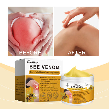 South Moon Bee Venom Joint Care Cream, Daily Massage Gentle Moisturizing Comfortable Herbal Body Care Cream