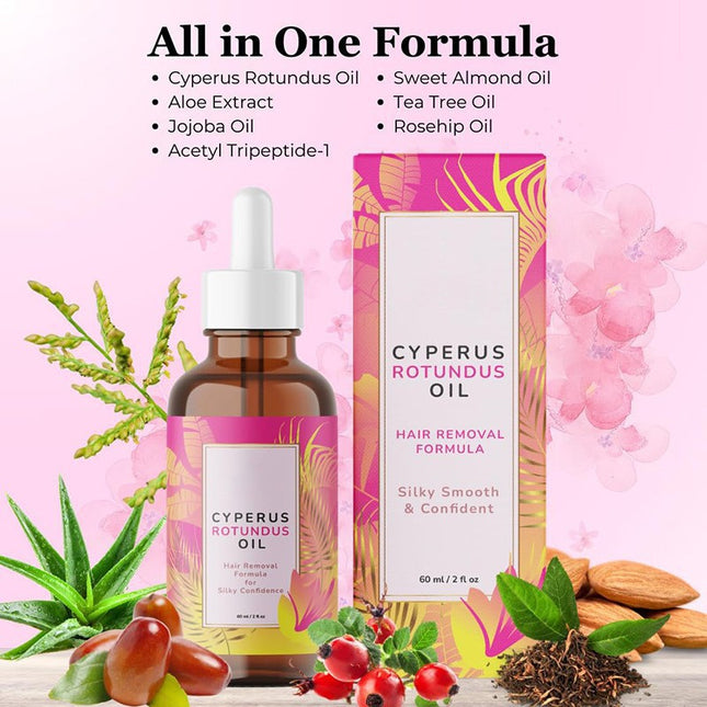Cyperus Rotundus Oil Body Hair Care Natural Hair Essence Oil