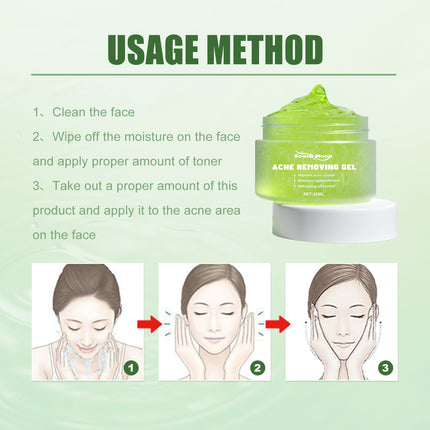 South Moon Acne Removing Gel, To Acne Silent Desalt Blain To Imprint Improve Blain Pit Muscle Clean Bright Skin