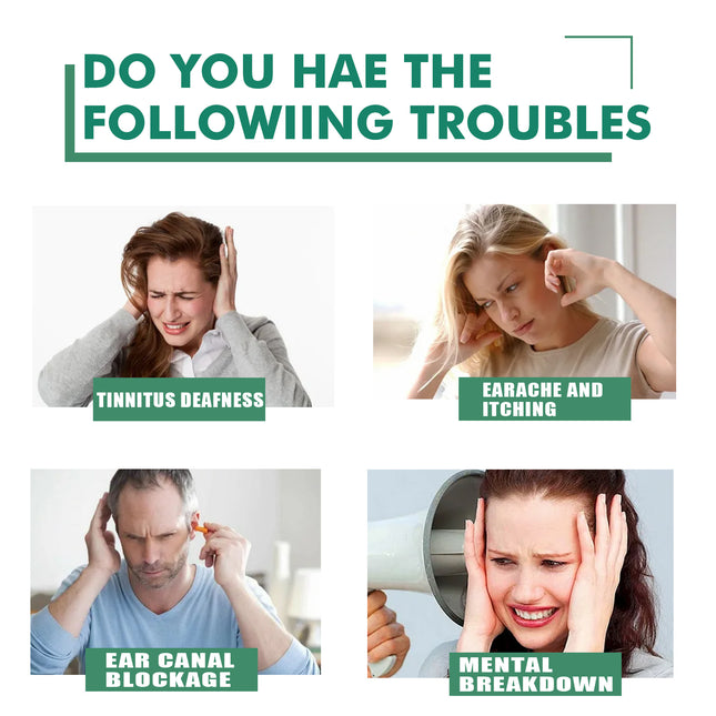 EELHOE Supports Healthy Hearing Drops, Clean Earwax To Relieve Tinnitus Back And Back Discomfort Body Care Ear Drops