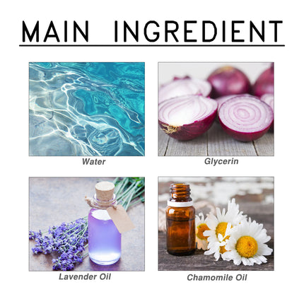 AMZ Onion Essence Hair Spray, Repair Dry Hair Improve Short-Tempered Disposable Nourish Hair Oil
