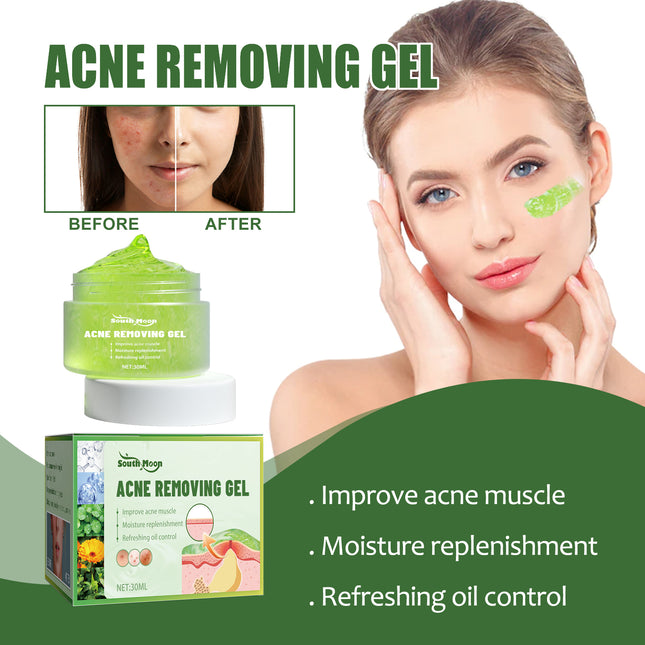 South Moon Acne Removing Gel, To Acne Silent Desalt Blain To Imprint Improve Blain Pit Muscle Clean Bright Skin