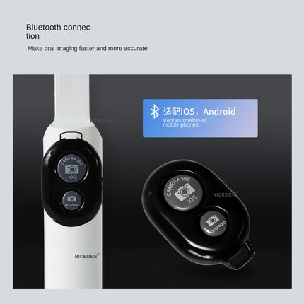 Dental Oral Photography LED Light, Portable Handheld Multi-Function Color Matching Flashlight for Mobile Phone