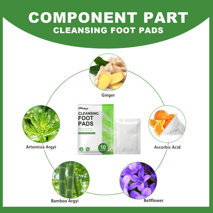 South Moon Cleansing Foot Patches (30pcs) Deeply Cleanse The Body, Provide Foot Care, Moisturize, Slim, Repair And Shape Foot Patches