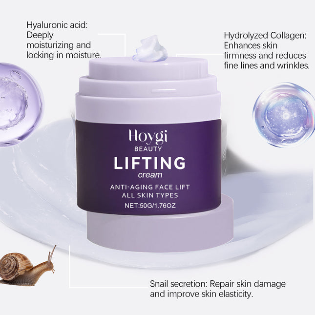 Deep Moisturizing Face Cream to Soften Fine Lines and Brighten Complexion