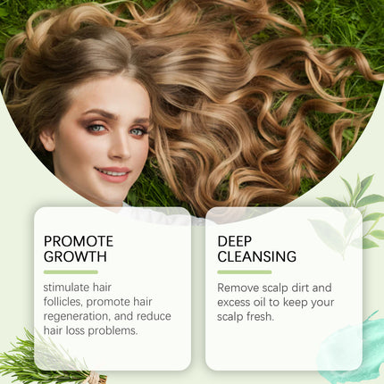 Wiyun Rosemary Scalp Scrub, A Gentle Scalp Treatment That Cleanses Exfoliates, Nourishes, Softens And Strengthens Hair