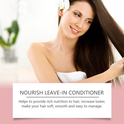 Hoegoa Nourishing Leave-In Conditioner, Moisturizes Dry And Irritated Hair Smoothing Treatment Refreshing Hair Conditioner Spray