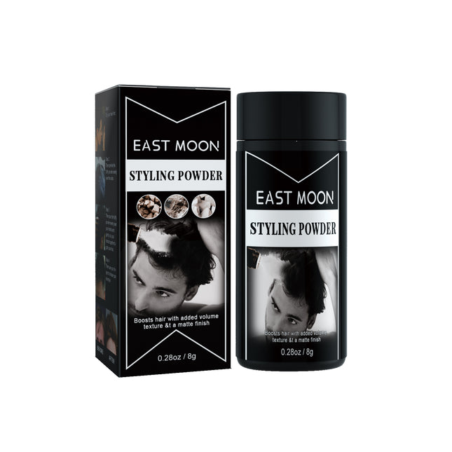 East Moon Men's Texture Powder Effective Moisturizing Styling Hair Voluminous Lasting Cool Styling Styling