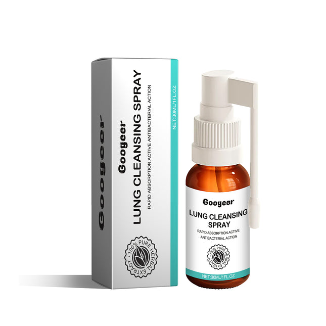 Lung Cleansing Spray, Relieve Dry Itchy Throat Cough Throat Discomfort Body Care Drops