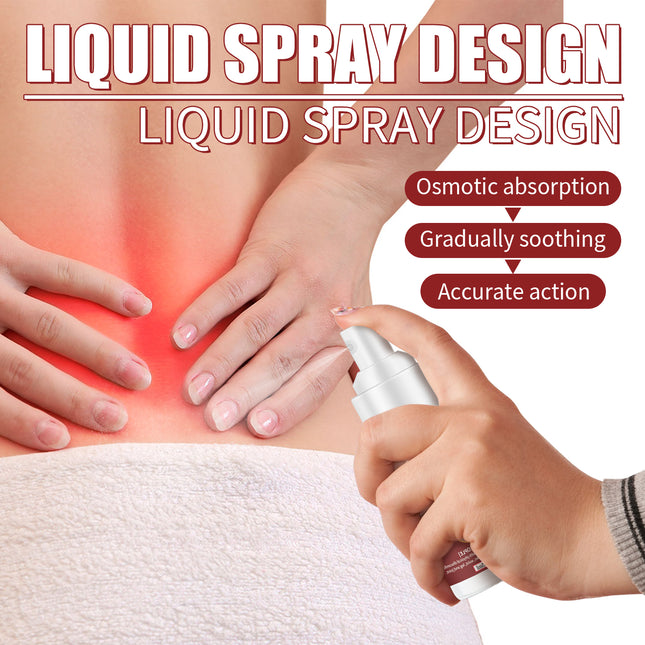 Lumbar Spine Cold Gel Spray, Relieve Disc Knee Heel Lumbar Fatigue Pain Spray