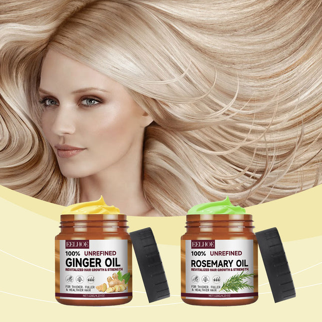 EELHOE Ginger Hair Conditioner Repairs Dry Hair, Moisturizes Hair Strands, Makes Hair Smooth And Improves Frizz