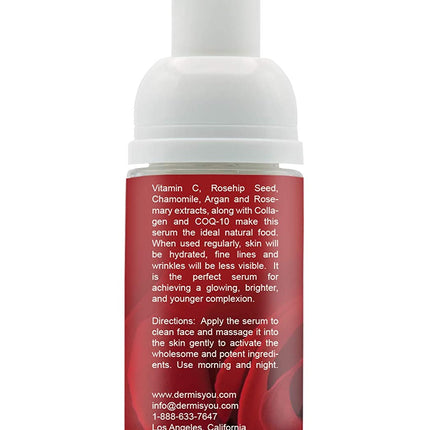 Anti-Wrinkle Facial Serum with Rose Water & Vitamin C